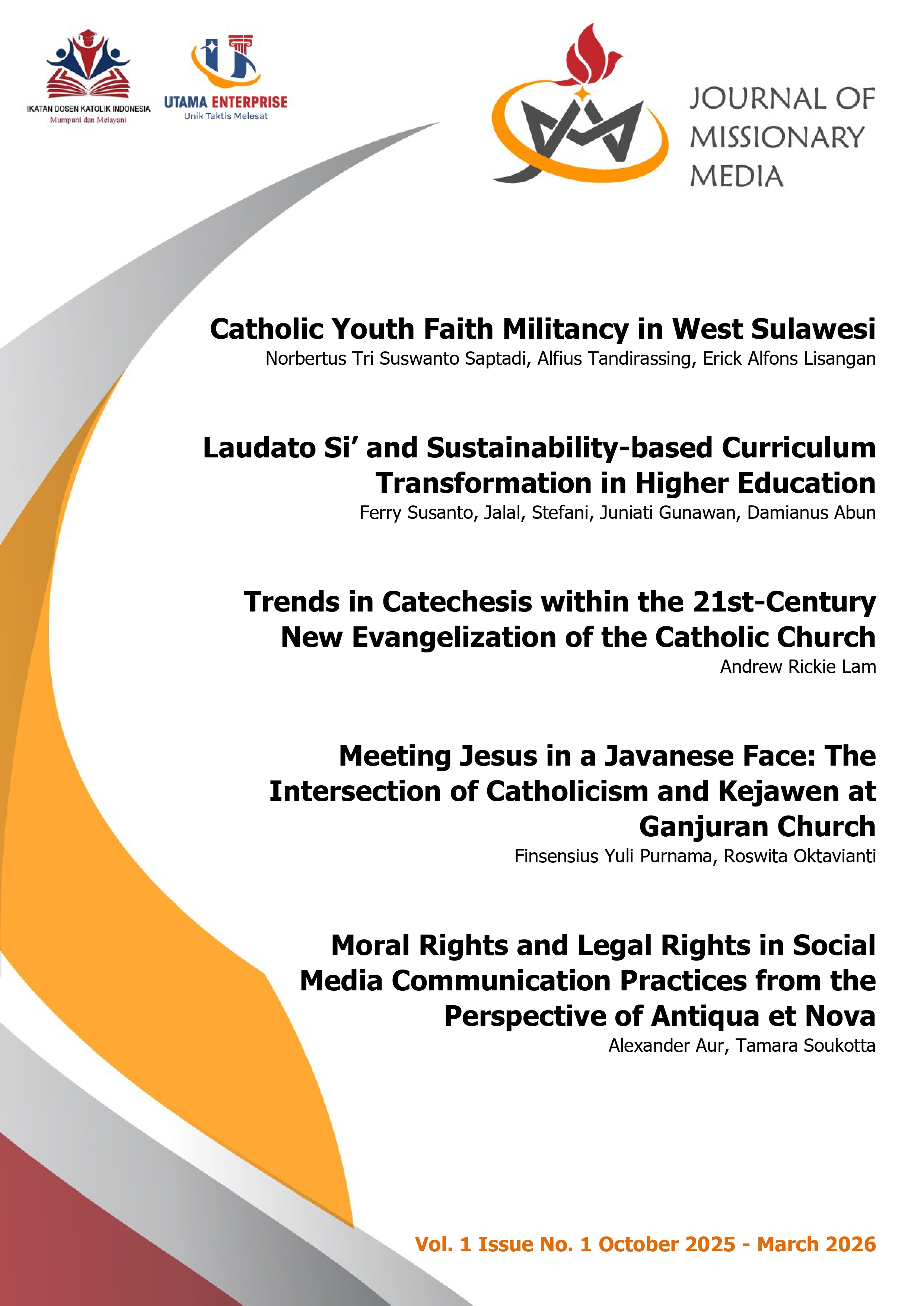 Cover Journal JMM October 2025 - March 2026